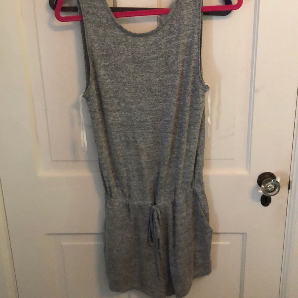 gray romper